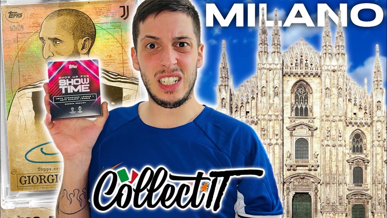⚽️🤑ACQUISTI MILANO CARD SHOW - CollectIT - Unboxing più VLOG alla PRIMA FIERA di CARDS di MILANO