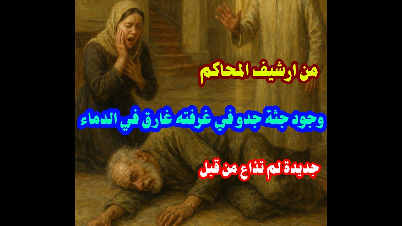 من ارشيف المحاكم حل لغز وجود الجد جثة هامدة في غرفته غارق في الدماء والقاتل هيصدمك فعلا