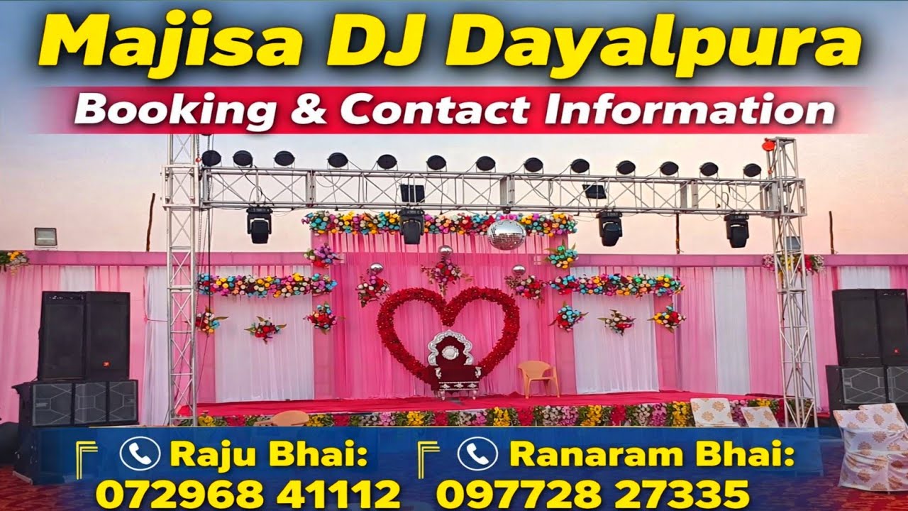 Majisa DJ Dayalpura | Wedding DJ Setup Vlog  | Majisa DJ Sound System | Best DJ in Dayalpura