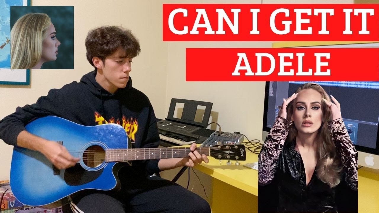 Adele - Can I Get It (guitar cover with tabs|chords) 🎸