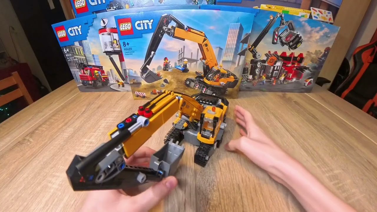 LEGO City 60420 Construction Excavator Review