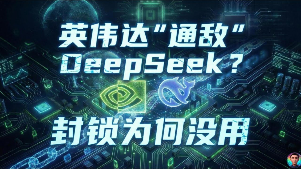 英伟达被指“通敌”DeepSeek？揭秘所谓的“广泛支持”背后，封锁为何没用？#ai #nvidia #deepseek #technology