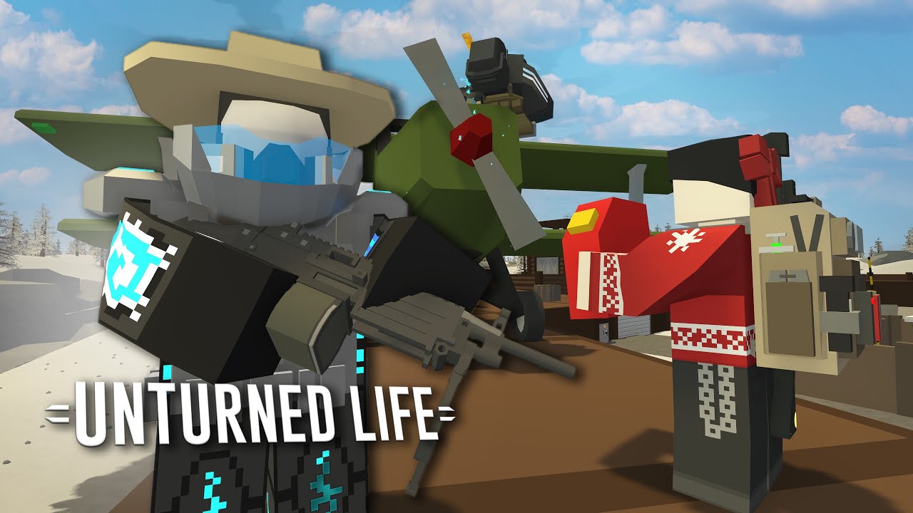 VENTURING OUT OF THE BASE - Unturned Life Roleplay #15