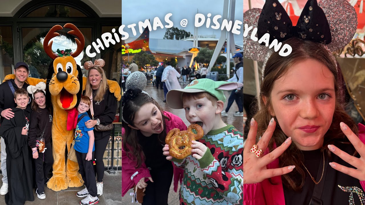 @Graceful-Adventures visits Disneyland @ Christmas! Full Disneyland Christmas Parade & more