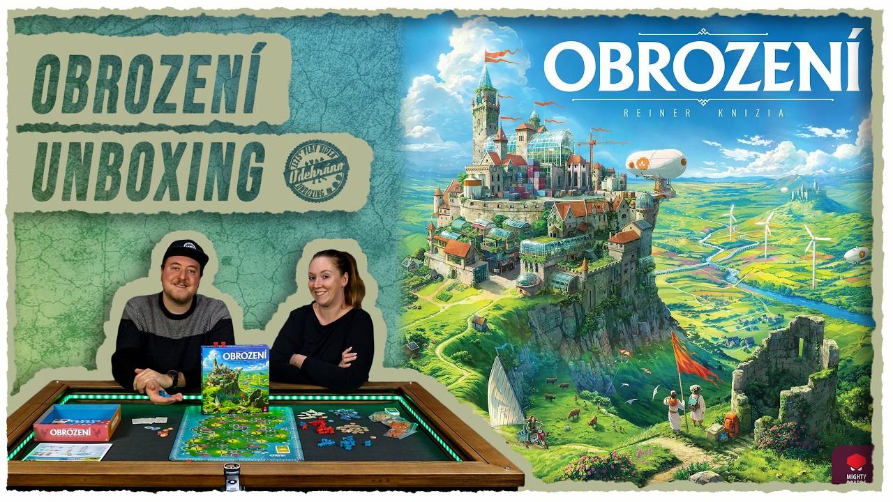 ODEHR&Aacute;NO - Obrozen&iacute; [UNBOXING + PŘEDSTAVEN&Iacute;]