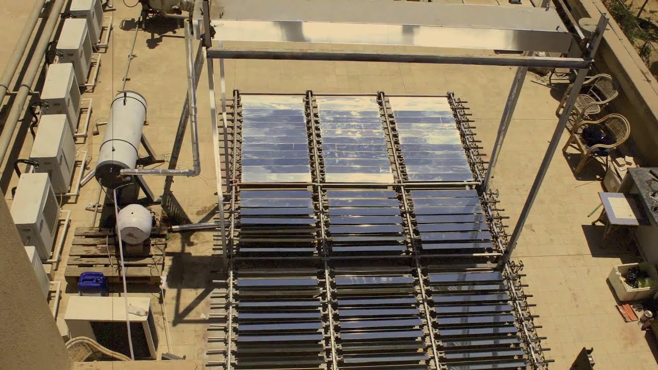 Thesis Project: Solar Steam Generator using Fresnel Mirrors