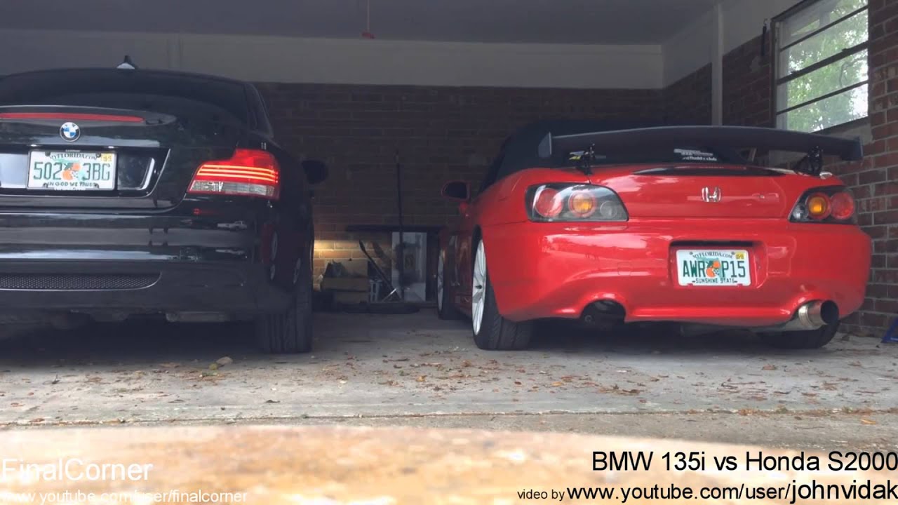 Loudest BMW 135i exhaust sounds. Brutal accelerations and revs.