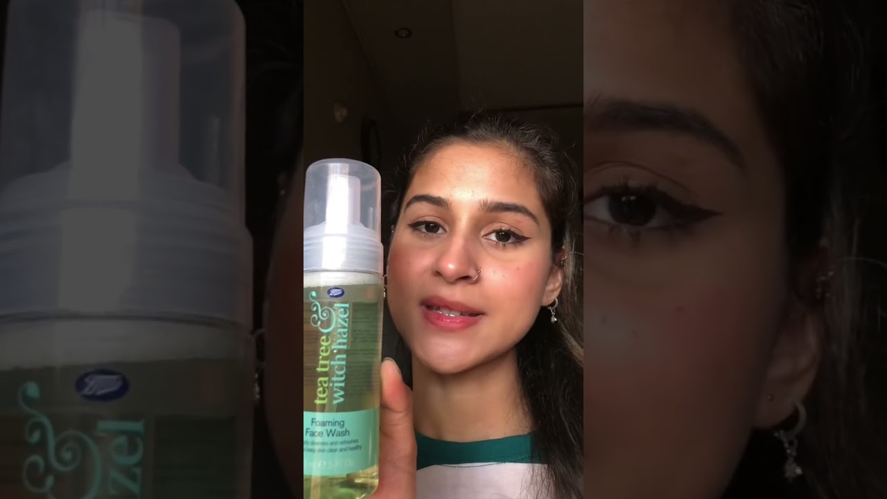 Boots Tea Tree Witch Hazel Foaming Face Wash