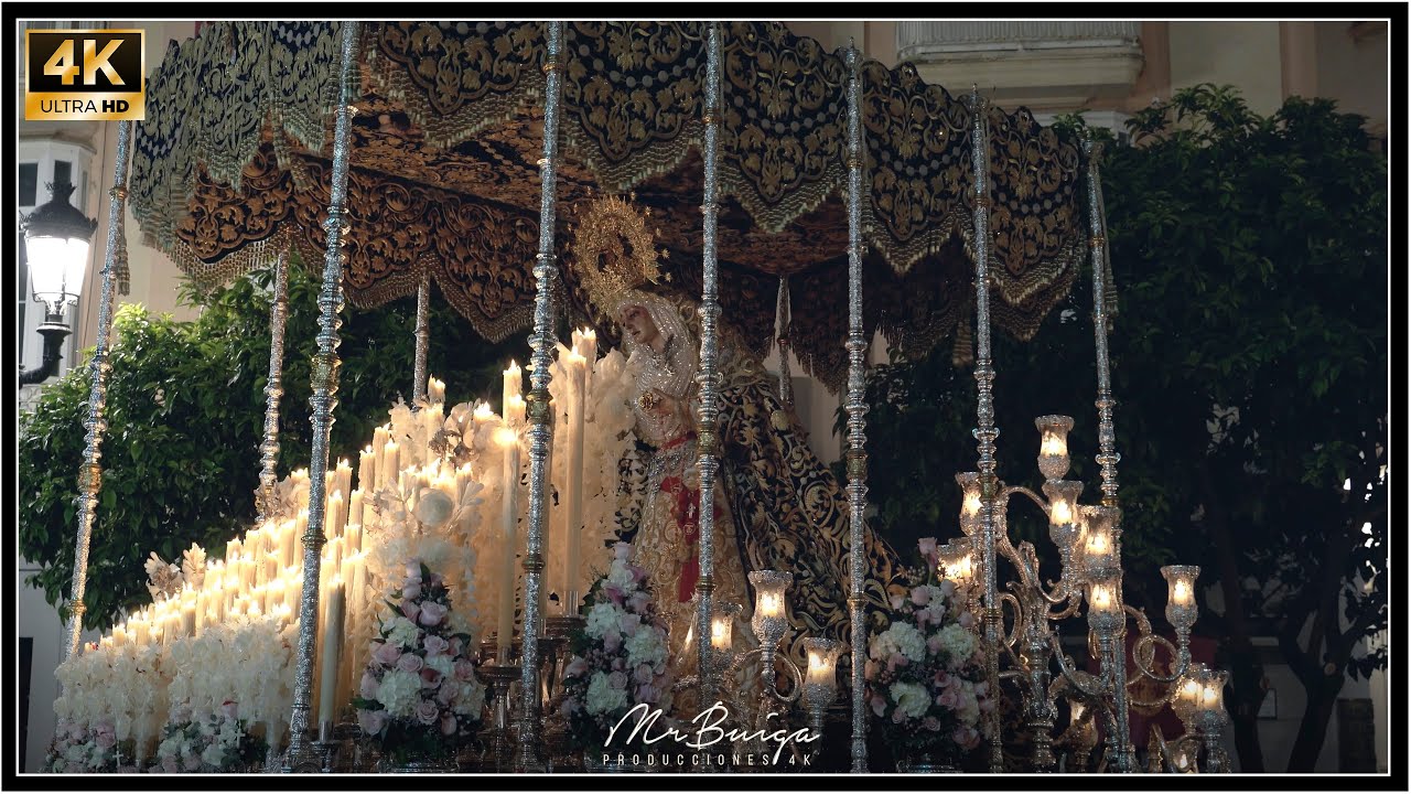 [4k] ROSARIO EN SUS MISTERIOS DOLOROSOS (Palillero)| Semana Santa 2022 Cádiz | BM ENRIQUE MONTERO
