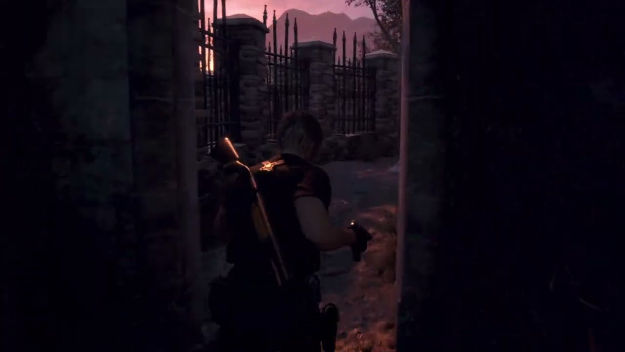 Resident Evil 4 Remake Grave Robber Church Destroy The Tombstone Emblems