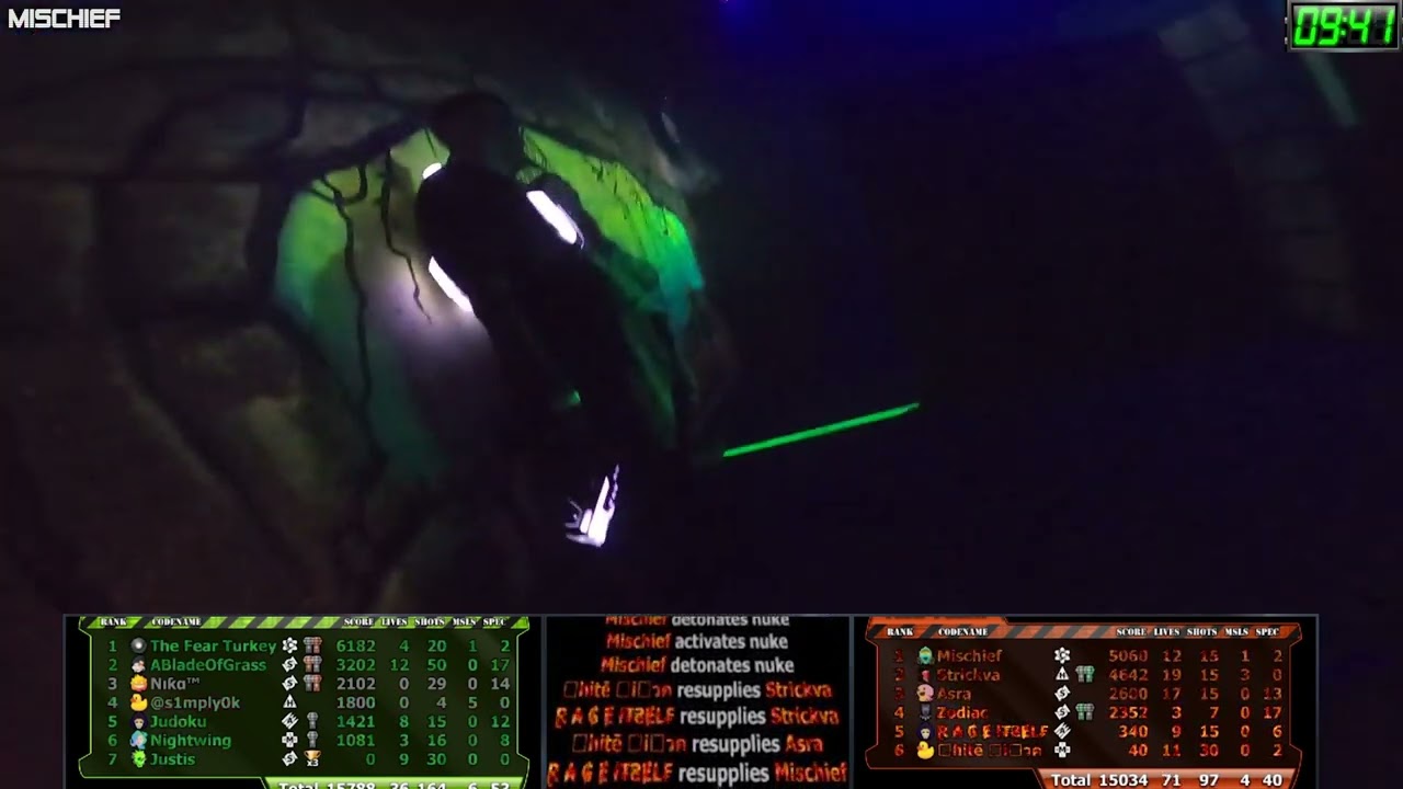 Mischief Plays Commander POV #3 | Laserforce Space Marines 5 Competitive Laser Tag