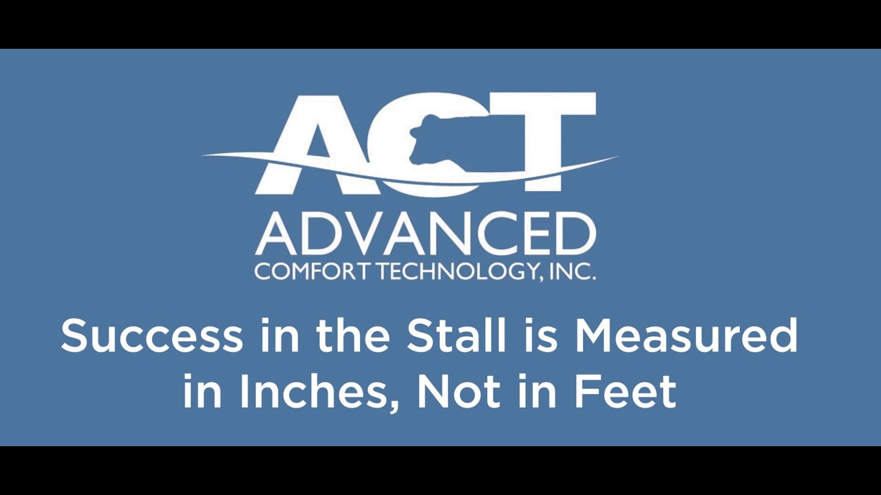 Cow Comfort is Measured in Inches NOT Feet
