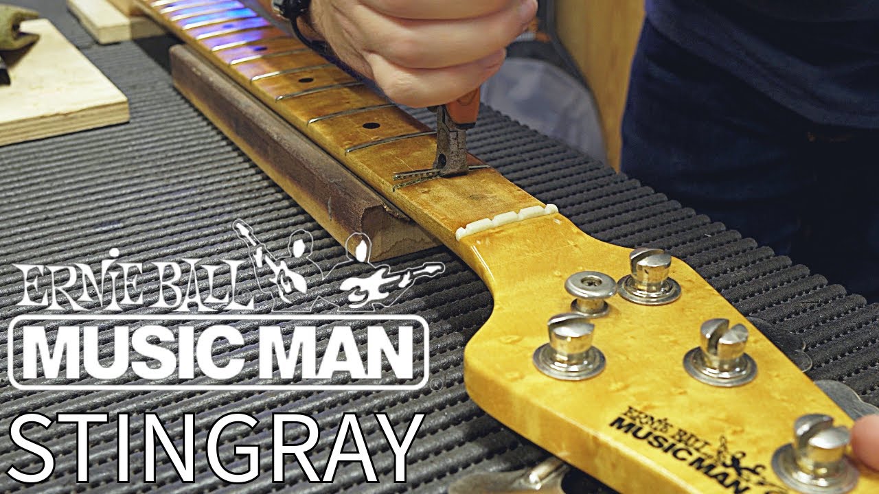 1995 Musicman Stingray Refret and Setup