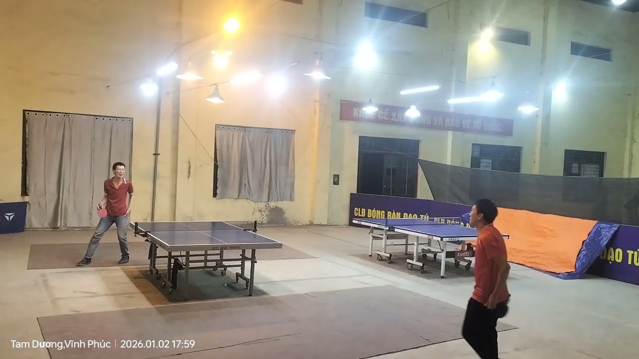 Review bóng bàn CLB phố giải trí sức khỏe vận động nhanh nhẹn kỹ năng 