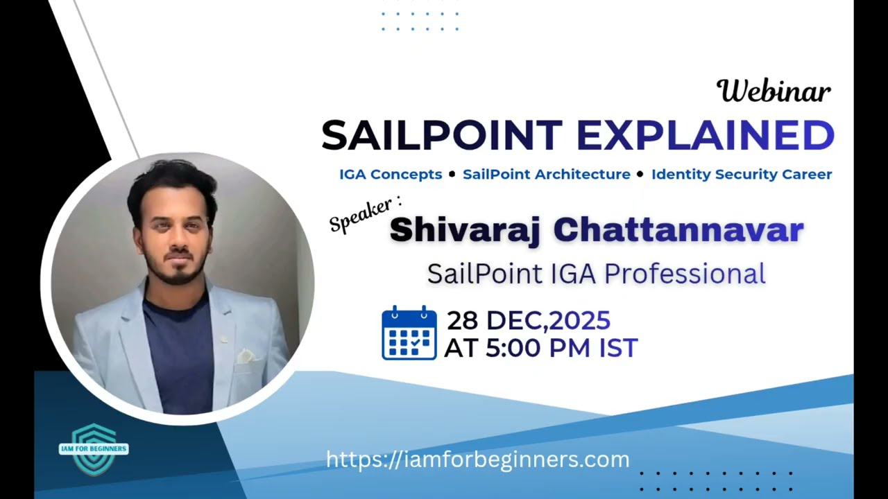 IAM vs SailPoint Explained | Identity Governance Basics for Beginners