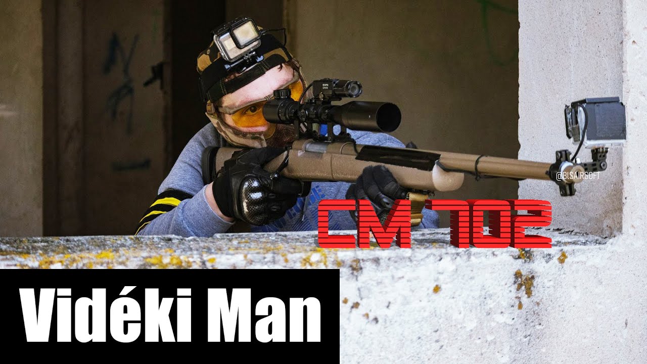 EZ A PUSKA NAGYON ÁLLAT LETT! 😭😱- Airsoft játék - Tiszakécske - CYMA CM 702
