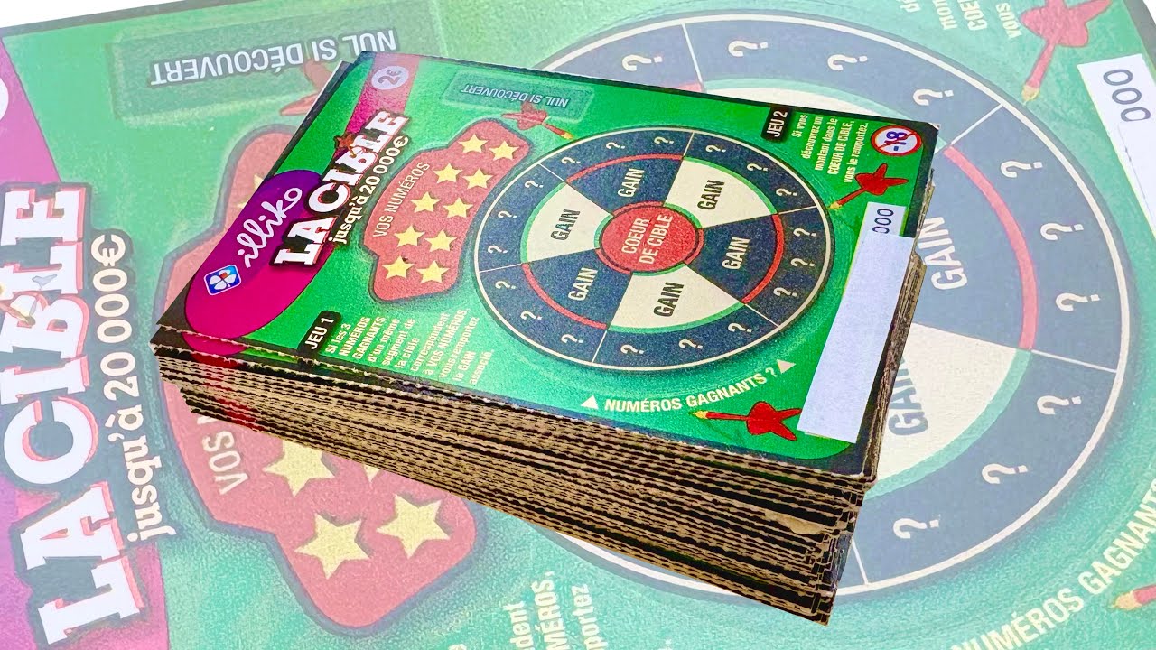 Carnet entier du jeu La cible 🎯 💰je ne pensais pas… ?