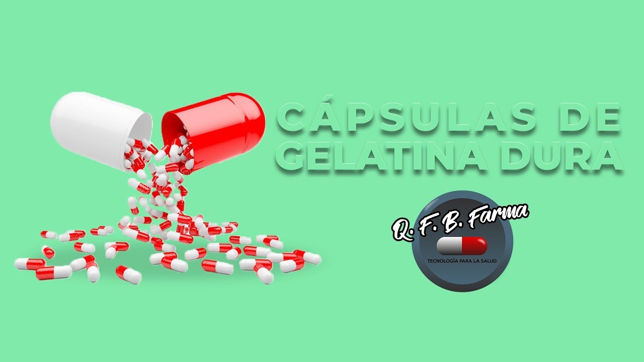 Cápsulas  De Gelatina Dura