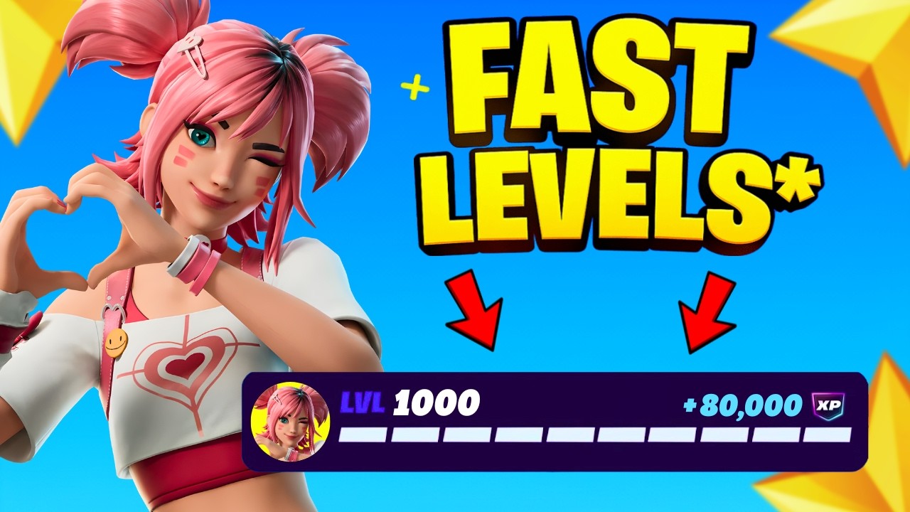 New FAST AFK Fortnite XP MAP to Help LEVEL UP FAST in Chapter 7 Season 1!