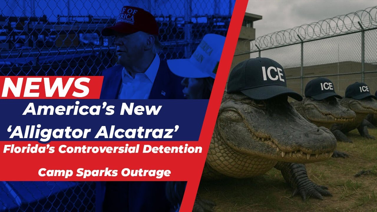 America&rsquo;s New &lsquo;Alligator Alcatraz&rsquo; Florida&rsquo;s Controversial Detention Camp Sparks Outrage