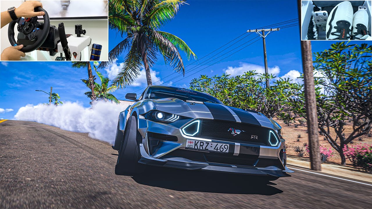 Forza Horizon 5 - Ford Mustang RTR 1400 hp | High Speed Drift