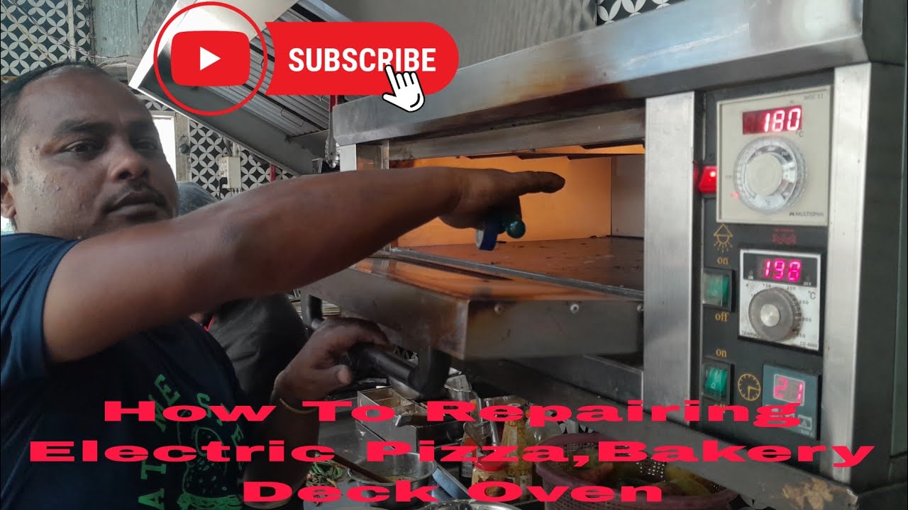 How to Repairing Electric Pizza,Bakery Deck Oven. 