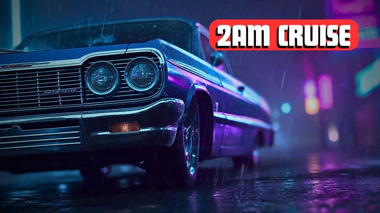 CHROME THERAPY — Rainy Night Drive Lowrider Vibes (Smooth G-Funk Playlist)