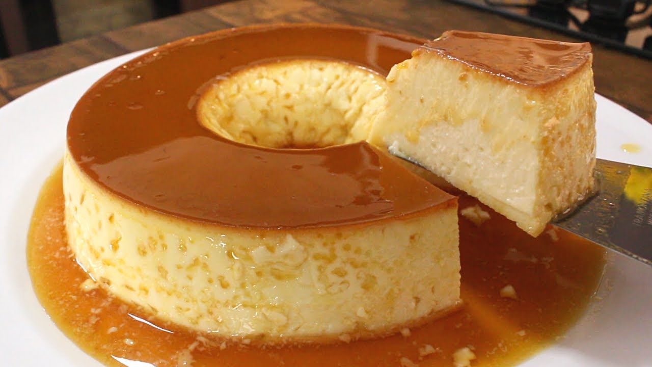 PUDIM 4 LEITES Perfeito Para o Natal  (Sem Amido e Sem Gelatina)