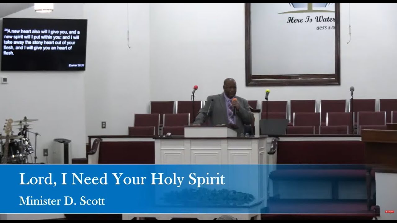 LORD I Need Your Spirit [Min Donnell Scott] Bible Study [February 3, 2026]
