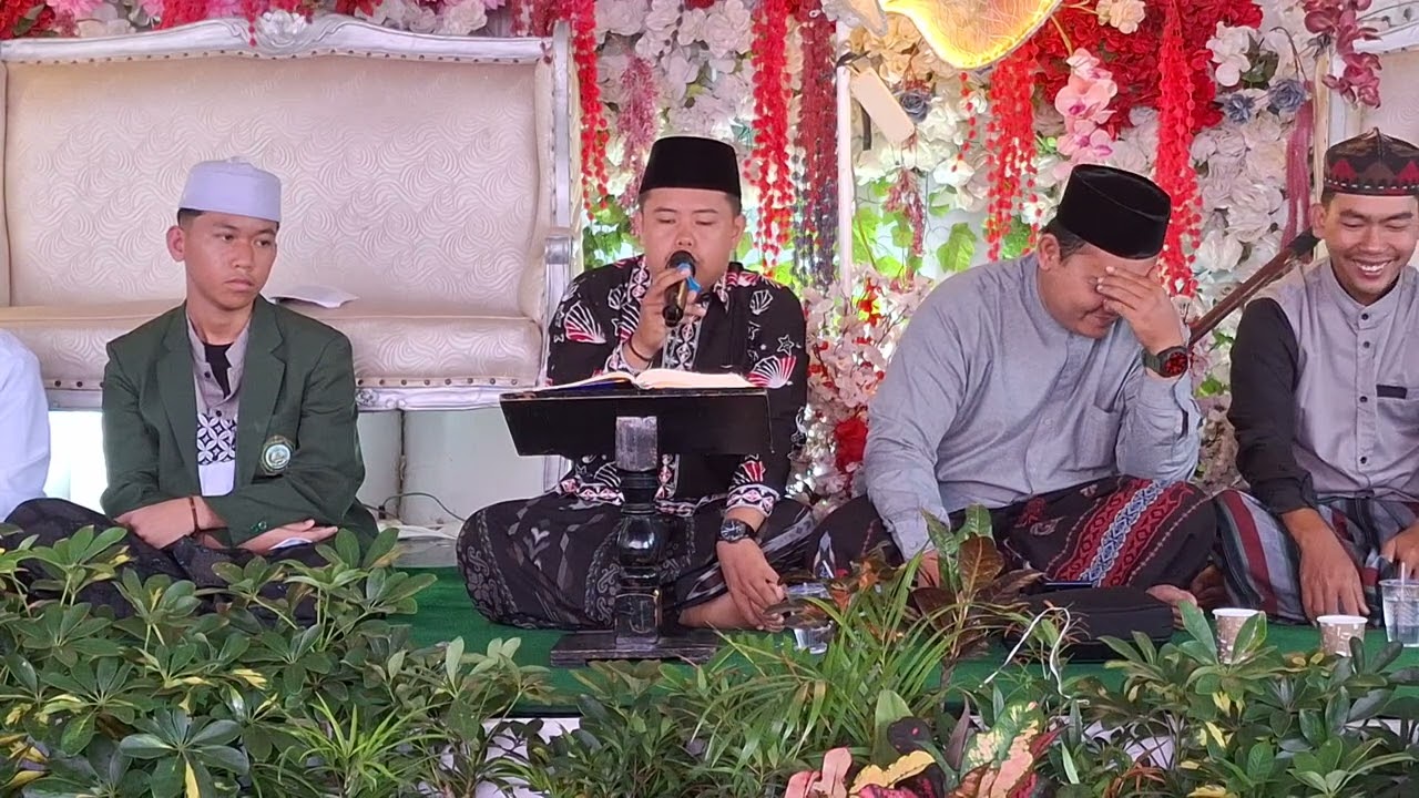 Ustd Mansyur, S.Pd,. Walimah Arusy Reza dan Nurul di Pontren Arrahmah