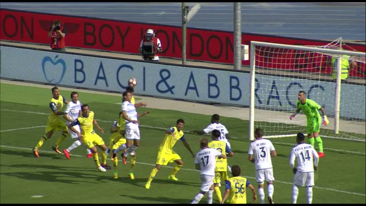 Il gol di De Vrij - Chievo - Lazio - 1-1 - Giornata 3 - Serie A TIM 2016/17
