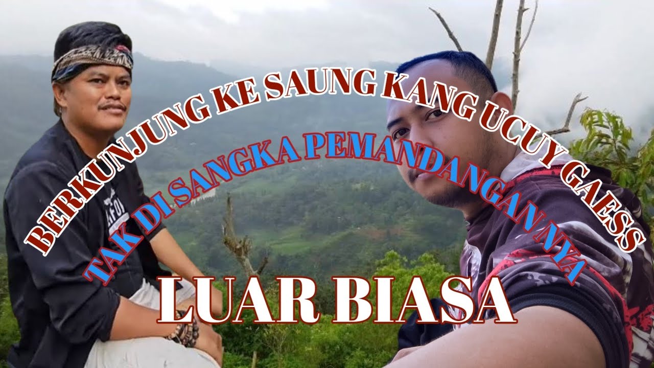 Berpetualang dan berkunjung ke saung mang ucuy dunia terbalik