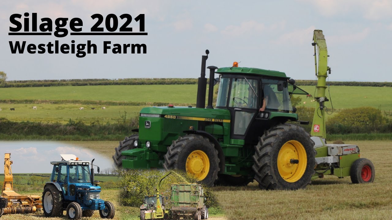 Silage 2021 - Westleigh Farm - Trailed Foragers