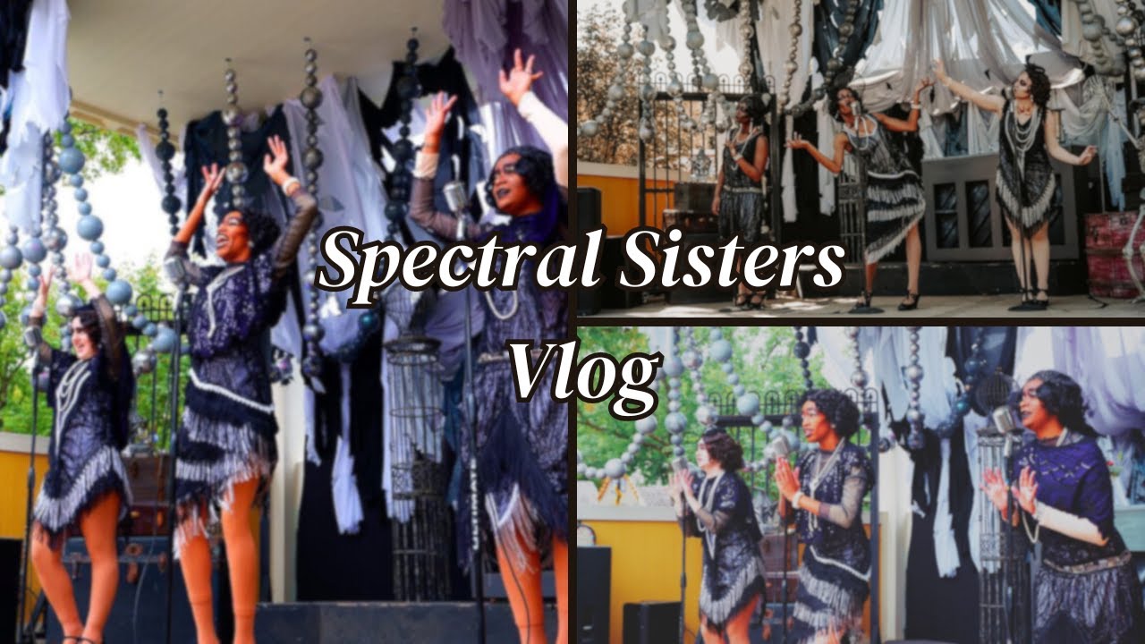 Worlds of Fun Spectral Sisters '23- Live Entertainment Vlog