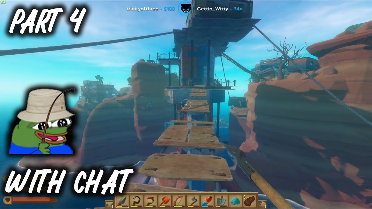 Lirik plays Raft [Part 4]
