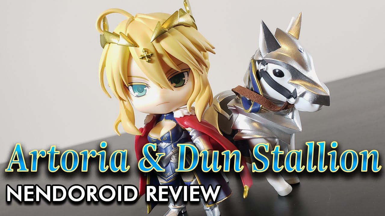 Nendoroid ALTRIA/ARTORIA PENDRAGON & DUN STALLION LANCER Review (FATE GRAND ORDER) - Carl93