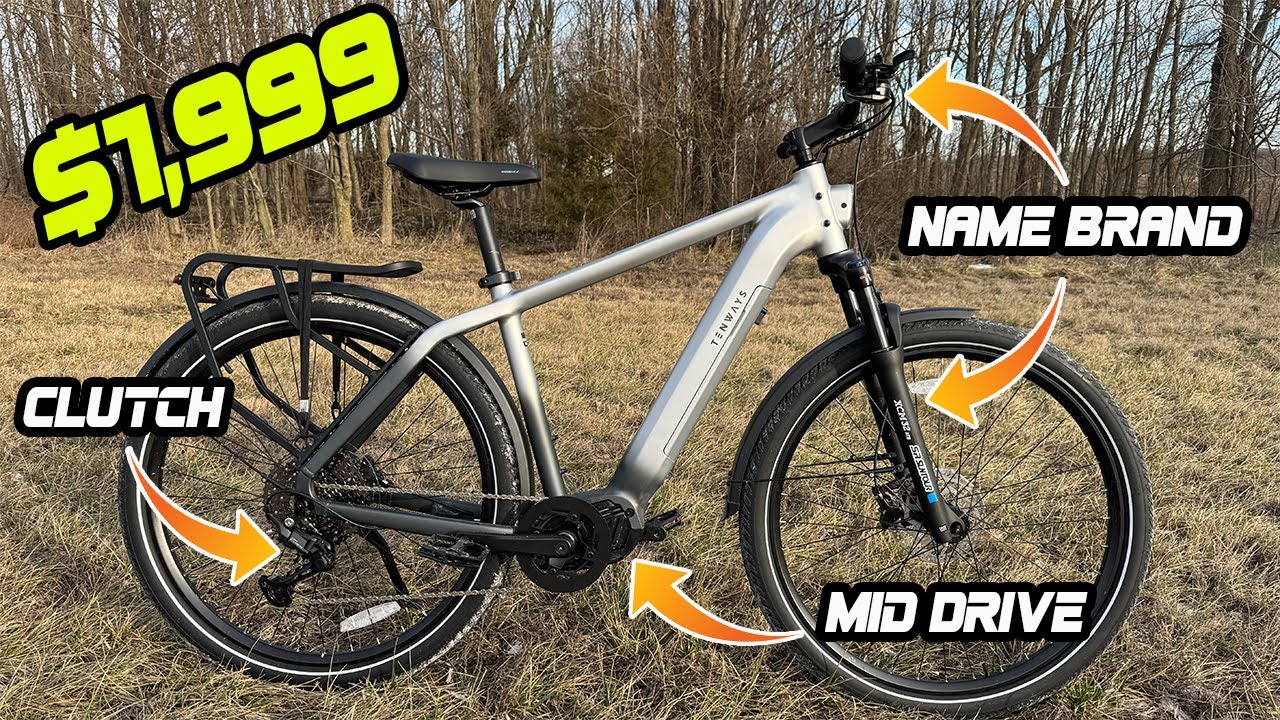 Tenways AGO X — Берегись, TREK! Этот городской электровелосипед стоит дешевле!