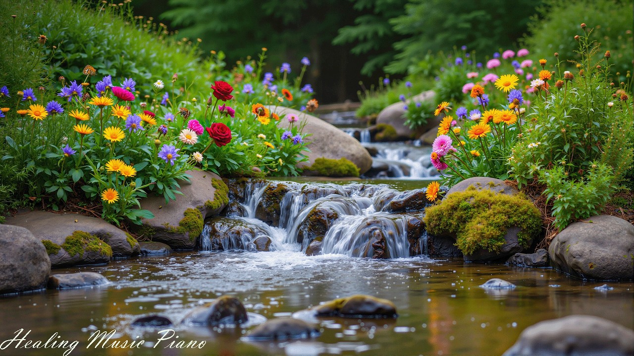 Целебная музыка🌿 Расслабляющая музыка для сна, которая успокоит ваш разум и тело | Фортепианная цел