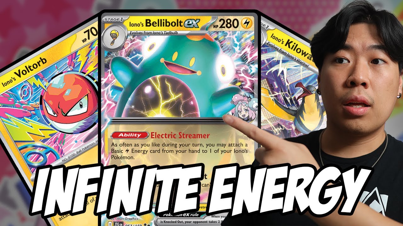 This 17 Energy Iono's Deck is INTERESTING.. | PTCG LIVE GAMEPLAY