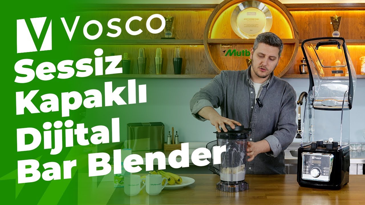 Profesyonel Bar Blender Tavsiyesi! | VOSCO SESSİZ, DİJİTAL BAR BLENDER VHS213CG #vosco