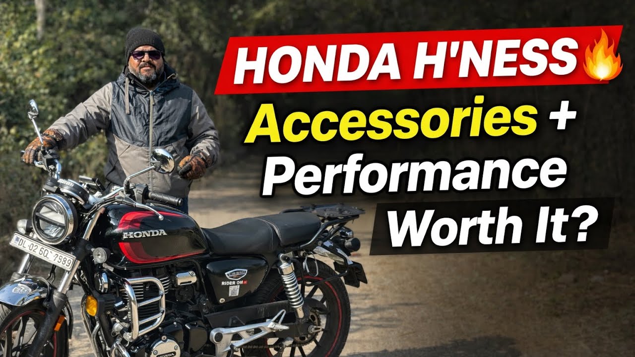 Honda H’ness CB350 | A Rider’s Take on Performance & Accessories