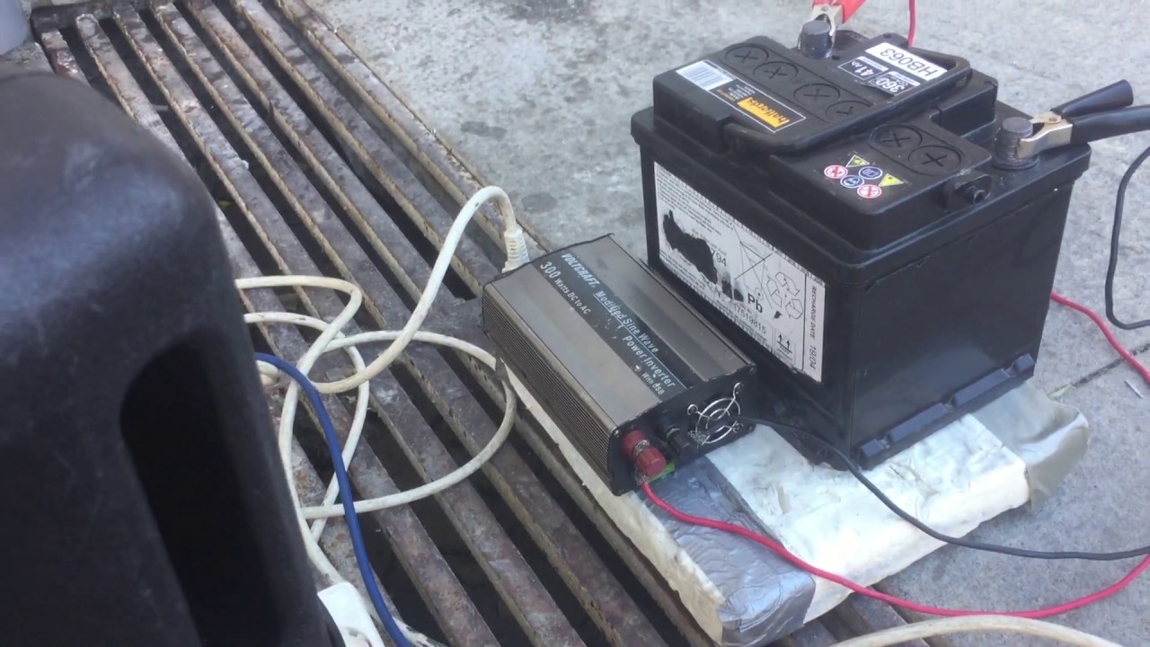 Busking Equipment used by Markus K, with VoiceLive 3, Wavedrum,  Harley Benton and 12 Volt battery