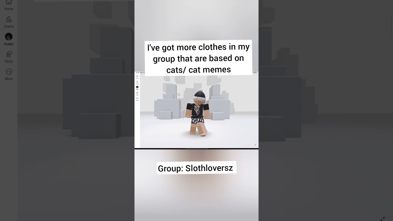 My roblox clothing group 