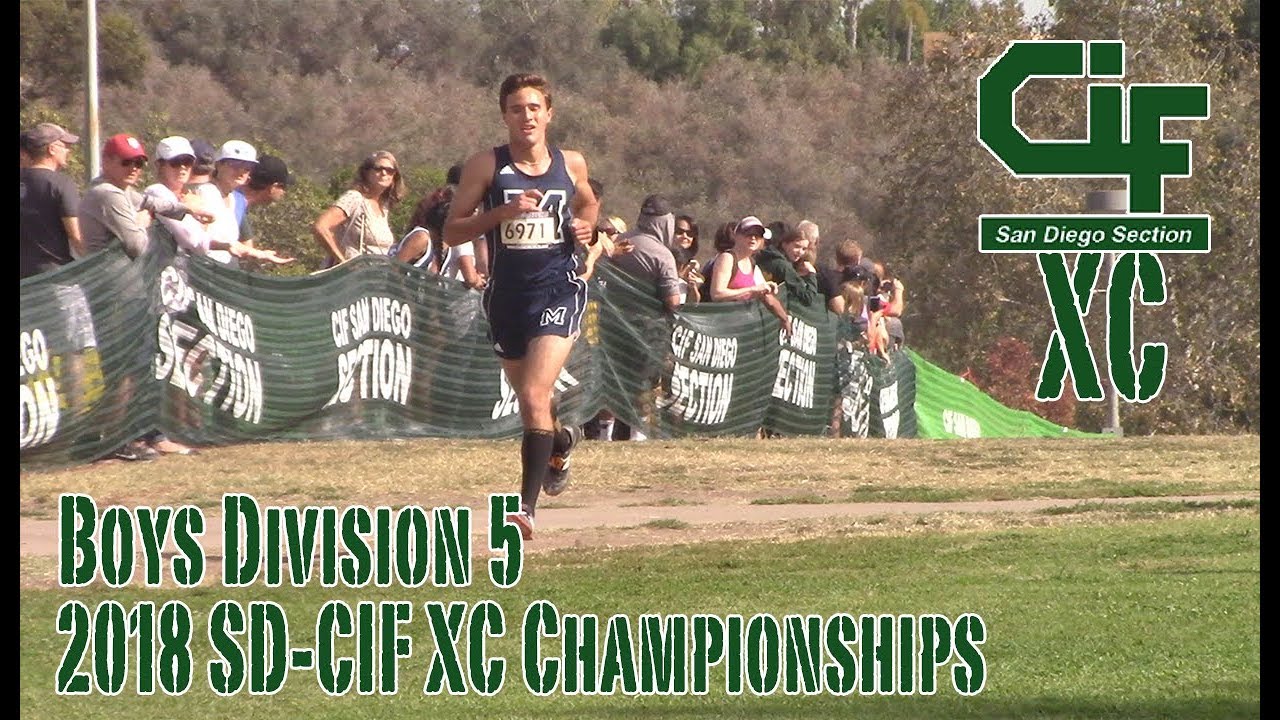 18' CIF-SD XC Finals Boys D5