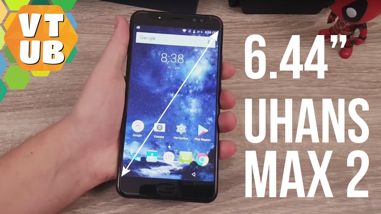 Uhans Max 2 Смартфон? Планшет? Распаковка и первые впечатления