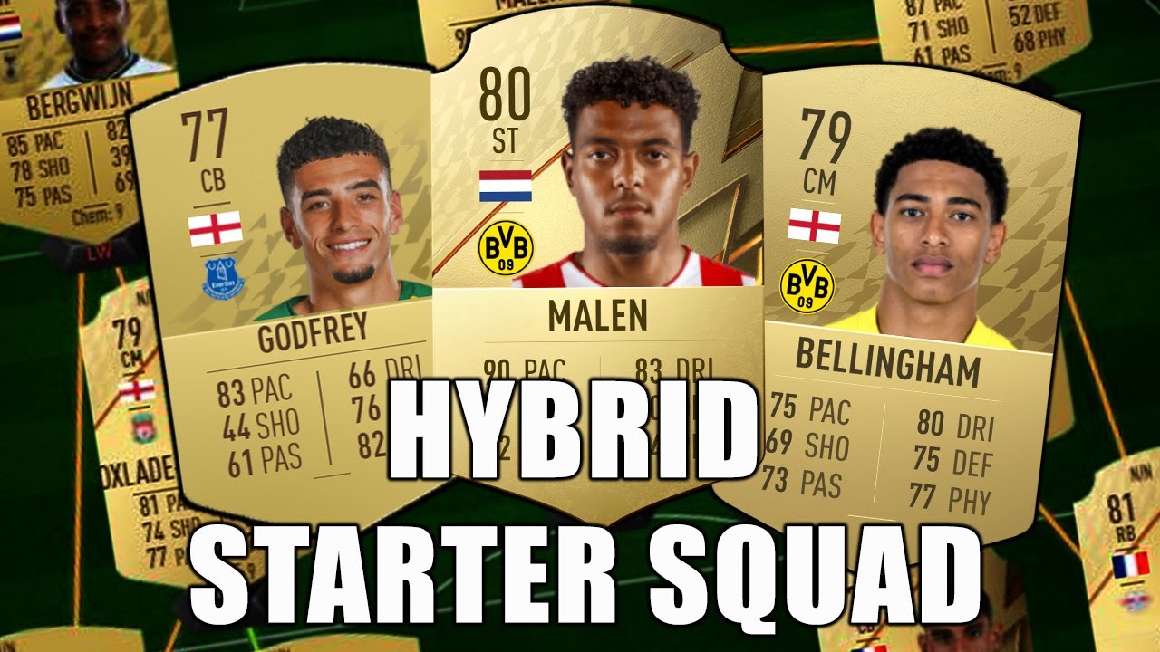 FIFA 22 BEST PREMIER LEAGUE / BUNDESLIGA HYBRID STARTER TEAM!!!