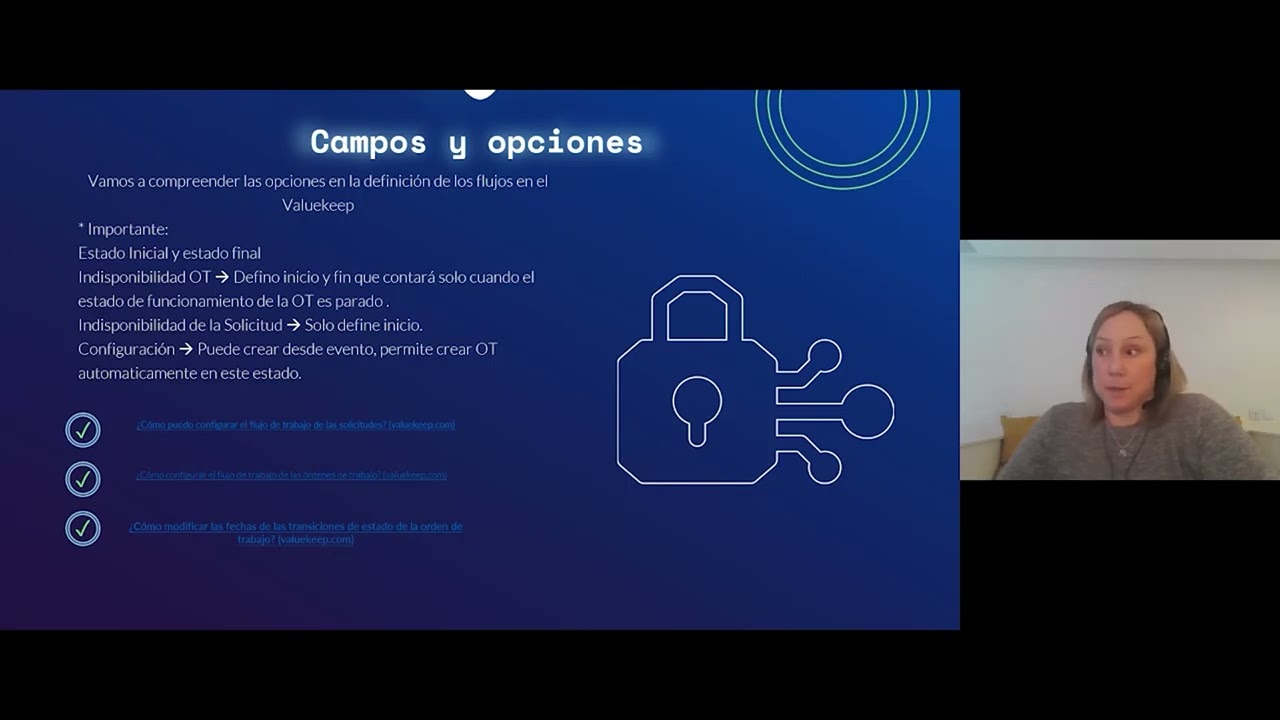 Webinar: Flujo de estado y automatismos en Valuekeep
