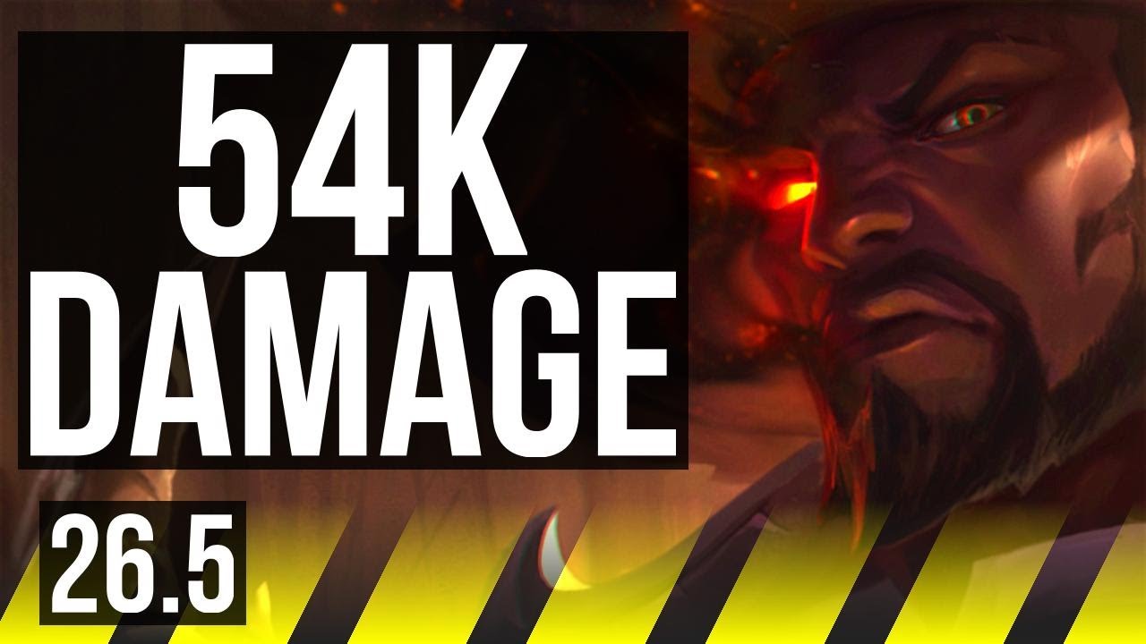 LUCIAN & Yuumi vs YUNARA & Leona (ADC) | 54K damage | KR Challenger | 26.5