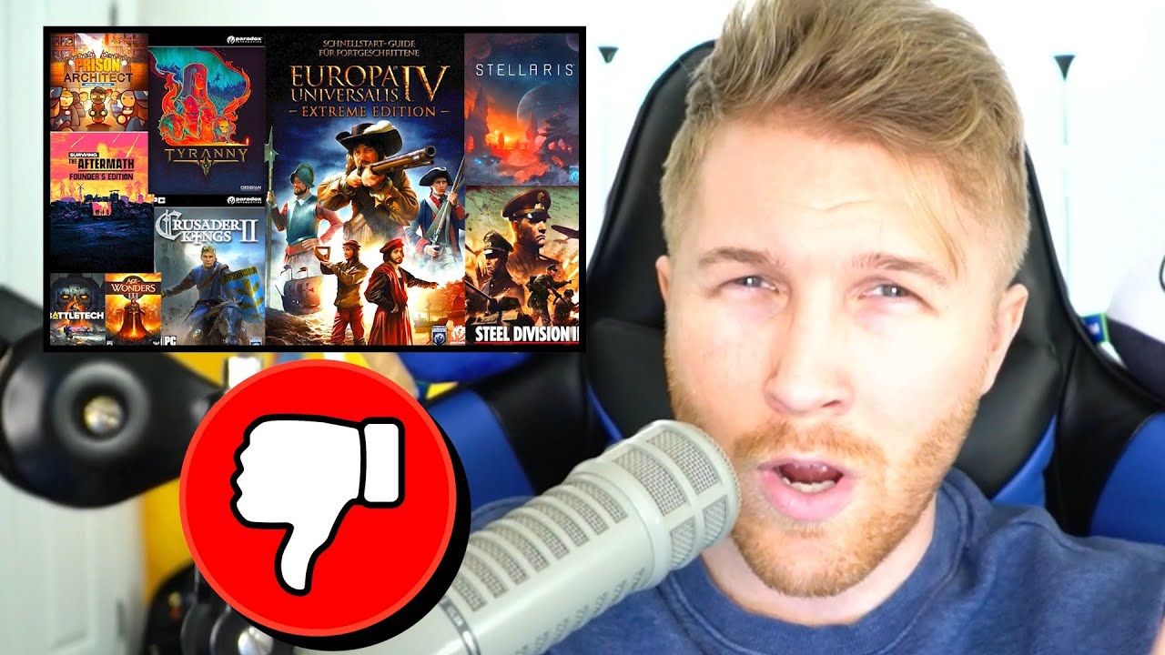 Стратегические игры Paradox в беде... Вот почему