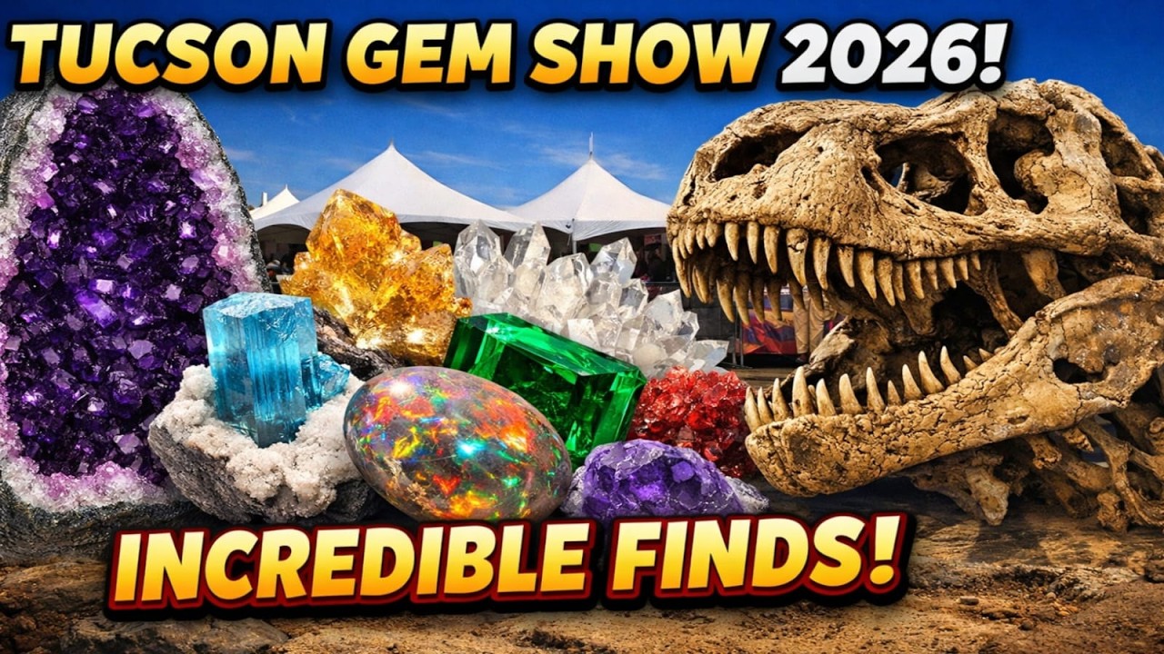 The Crystal Capital of the World? Tucson Gem Show 2026